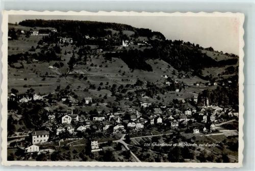 1803 Chardonne - Fliegeraufnahme Mont Pélerin