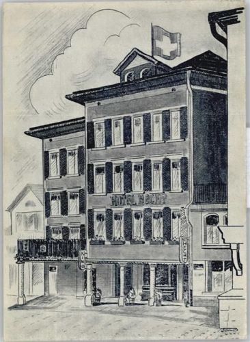 9050 Appenzell - Hotel Hecht