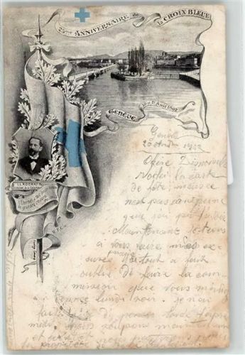 1200 Genève Genf 1902 Lithographie