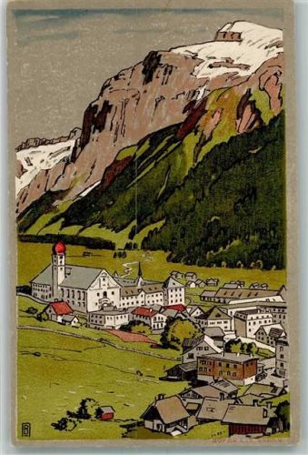 6390 Engelberg Künstlersteindruck