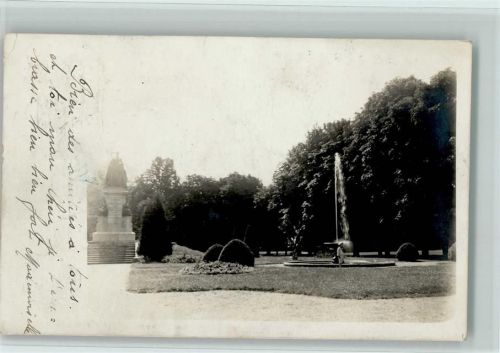 1200 Genève Genf - Park m. Springbrunnen