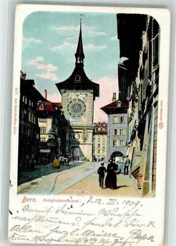 3000 Bern Berne 1909 - Zeitglockenturm