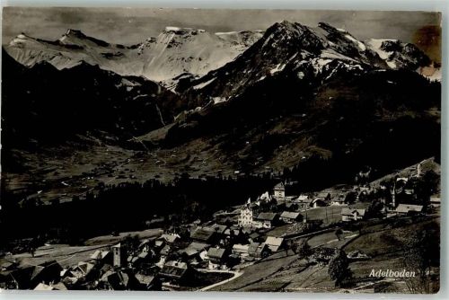 3715 Adelboden BE 1922 Foto AK