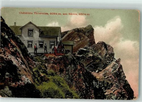 Tierwies 1910 - Clubhütte