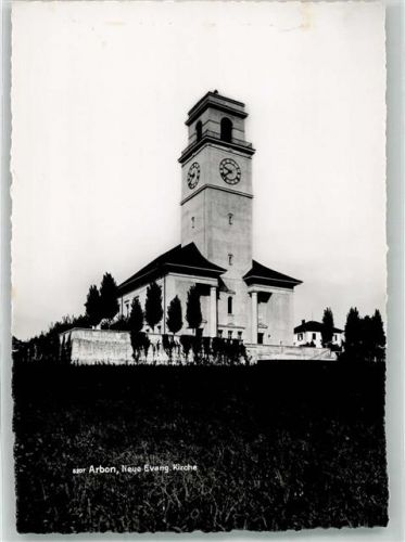 9320 Arbon Foto AK Ev. Kirche