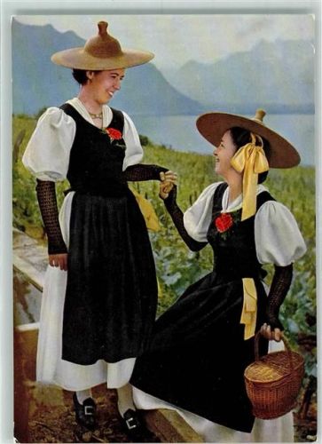 Edition Stehli Serie Nr. 1622 - Festtracht AK