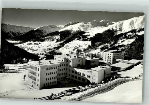 Clavadel 1972 Winter Krankenhaus