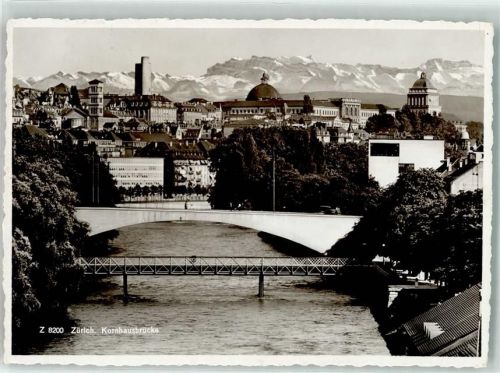 8000 Zürich Foto AK Kornhausbrücke