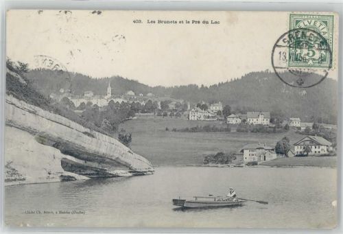 2416 Les Brenets - Les Brunets et le Pre du lac