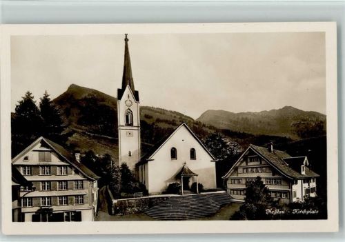 9650 Nesslau - Kirchplatz