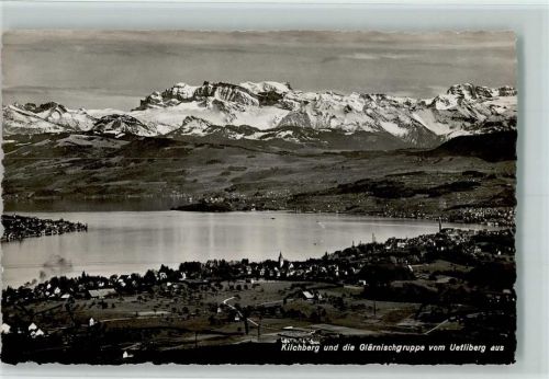 8802 Kilchberg ZH - und die Glärnischgruppe vom Uetliberg aus