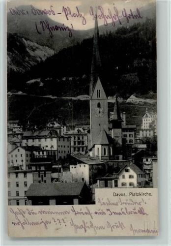 7270 Davos Platz 1905 - Platzkirche