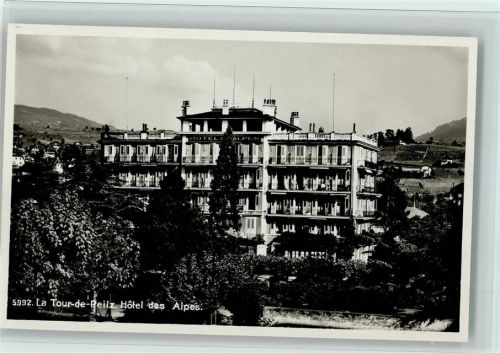 1814 La Tour-de-Peilz - Hôtel des Alpes
