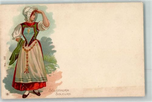 4500 Solothurn Soleure Lithographie