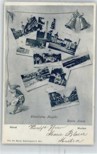 3280 Murten Morat 1905 - Jahreskarte