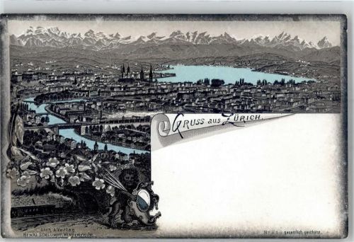 8000 Zürich Lithographie