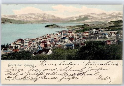 8810 Horgen - Blick zum Zürichsee
