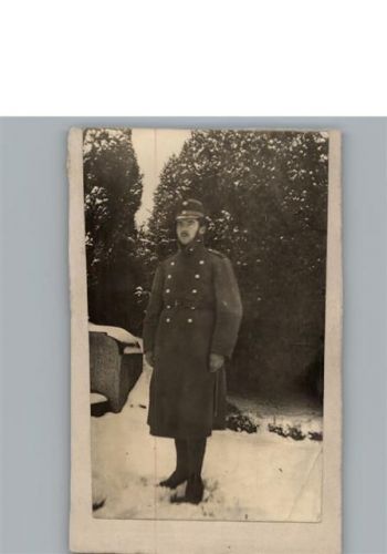 La Chaux-de-Fonds Soldat Willy Pfeiffer AKU1 Militär Schweiz