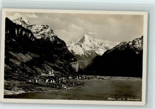 6454 Flüelen - und der Bristenstock