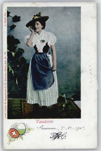 Vaudoise AKU2 Tracht Schweiz Gebrauchsspuren