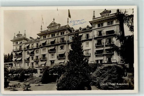 6443 Morschach 1927 - Grand Hotel Axenstein