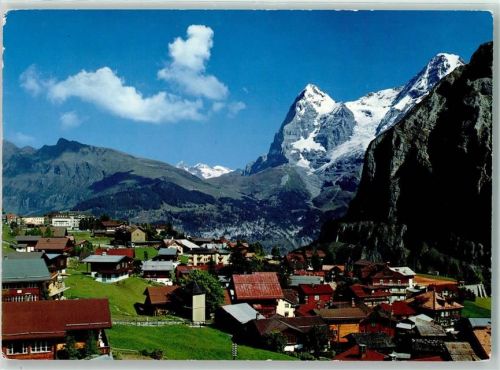 3825 Mürren - Eiger Mönch Jungfrau