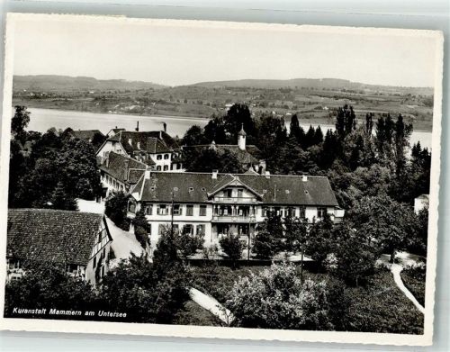 8265 Mammern Foto AK Hotel Kuranstalt