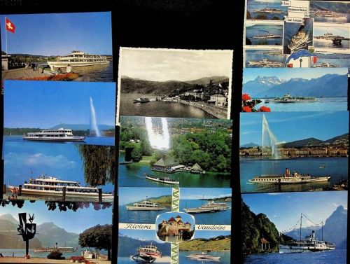 Lot mit 30 AK Binnenschiffe Binnenschiff Posten 21 bis 100 AK