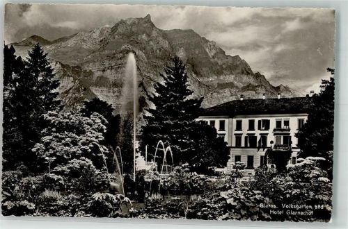 8750 Glarus - Volksgarten Hotel Glarnerhof
