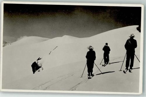Wildstrubel - Winter Skifahrer
