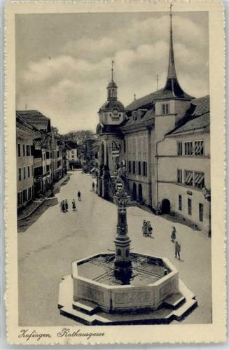 4800 Zofingen - Rathausgasse Brunnen