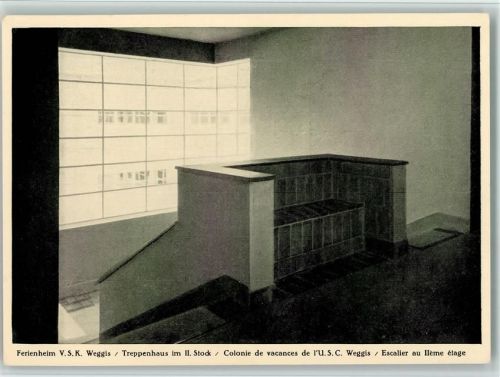 6353 Weggis - Ferienheim V.S.K. Weggis Treppenhaus im II. Stock