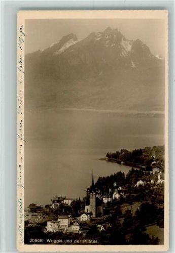6353 Weggis 1912 - und der Pilatus