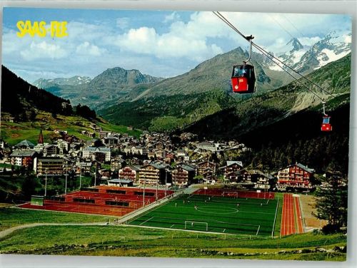 3906 Saas-Fee - Seilbahn Sportplatz Tennis