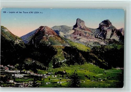 1854 Leysin - Les Tours d'Ai