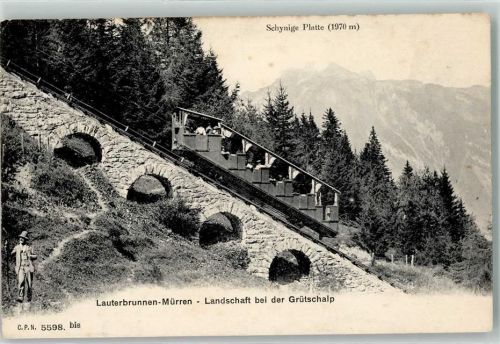 3822 GrütschalpLauterbrunnen - Mürrenbahn