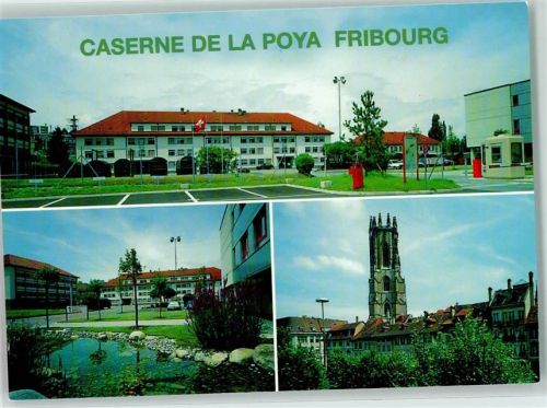 1700 Fribourg Freiburg - Caserne de la Poya Feldpost Caserne