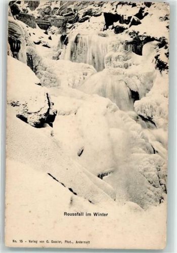 Schöllenen - Reussfall Winter