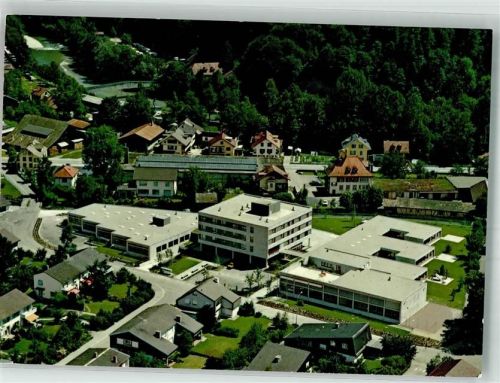 3400 Burgdorf Berthoud Foto AK Fliegeraufnahme Schulungs- und Arbeitszentrum
