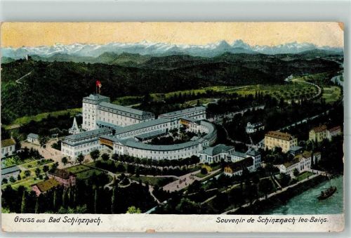 5116 Schinznach Bad 1907 - Fliegeraufnahme