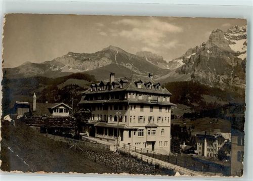 3715 Adelboden BE Gebrauchsspuren Hotel Beausite