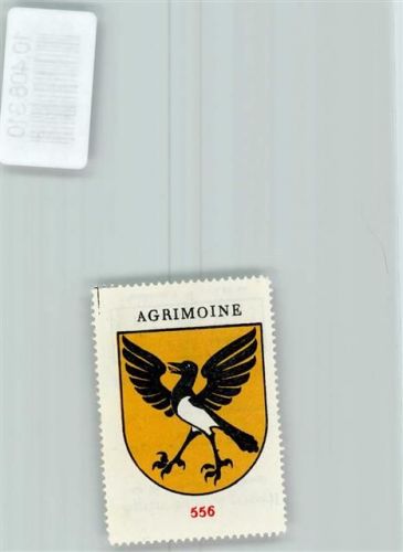 3216 Ried b. Kerzers Agrimoine - Vignette Wappen Kaffee Hag ca 1920-1940 Elster