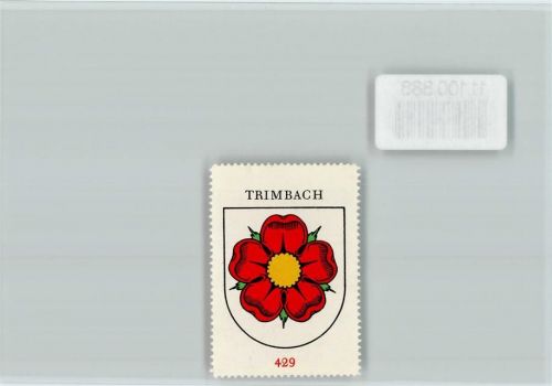 4632 Trimbach - Vignette Wappen Kaffee Hag ca 1920-1940 Trimbach