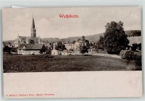 8620 Wetzikon ZH 1902 - Kirche