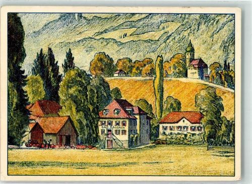 9436 Balgach Künstlerkarte Schloss Grünenstein