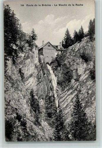 1634 La Roche FR - Route de la Brevine Le Moulin de la Roche