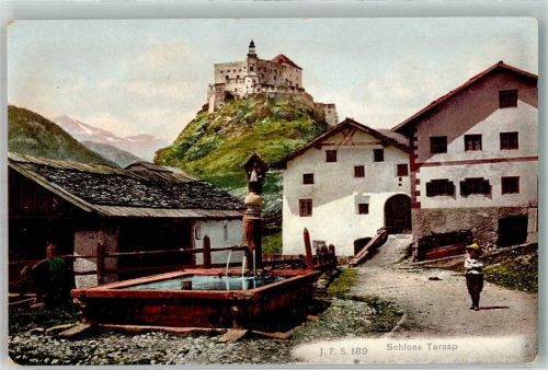 7553 Tarasp Foto AK Schloss