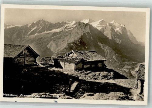 6083 Hasliberg Hohfluh Foto AK Gummenalp Oberstaffel