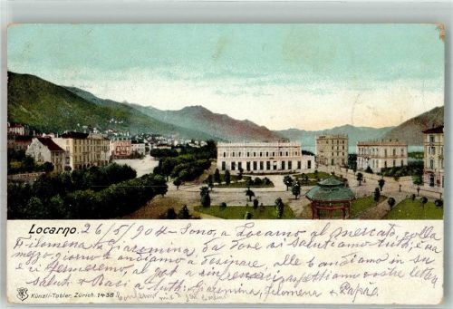 6600 Locarno 1904 Foto AK