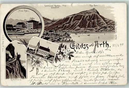 6415 Arth 1896 - Hotel Adler Kräbelwand